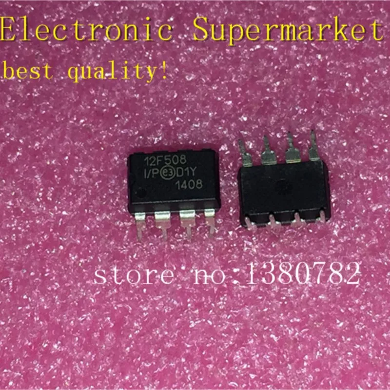 Free Shipping 10pcs-50pcs PIC12F508-I/P PIC12F508  DIP-8 100%New original IC In stock!