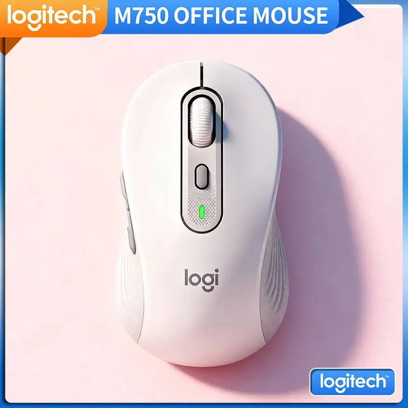 

Беспроводная мышь M750 Signature - 90% снижение шума, резиновые накладки, SmartWheel, 20 месяцев автономной работы, для домашнего использования