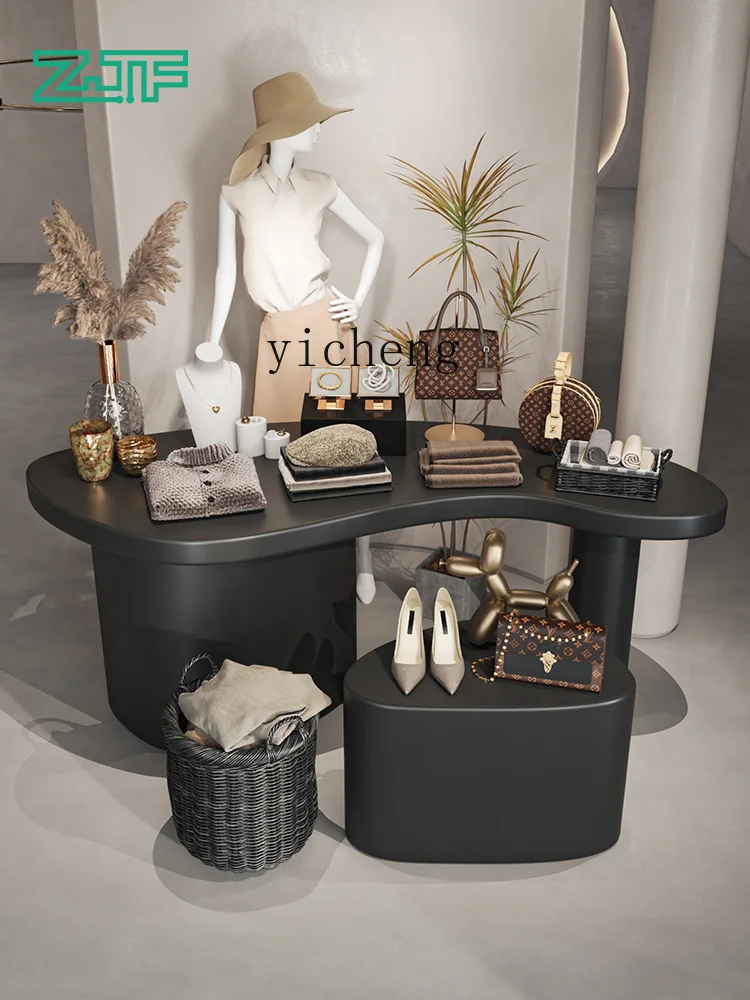 Black Light Luxury Nakajima Display Table Product Display Combination Display Table Central District Water Table