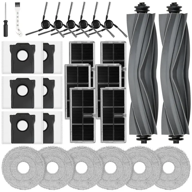 

A78E-Replacement Parts& Accessories Kit For Dreame X40 Ultra/L40 Ultra/X40 Master/Mova P10 Pro Ultra/Mova P50 Pro Ultra