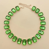 Fashion retro colorful full of diamonds geometric pendant bracelet female personality creative niche hundred hand jewelry