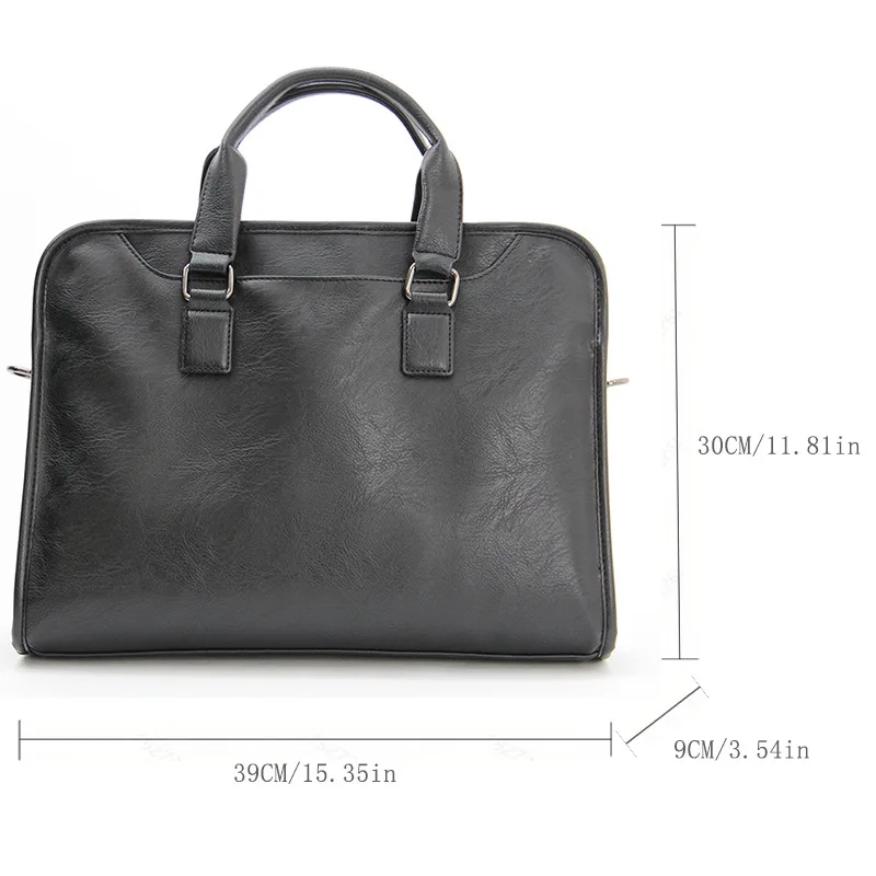 Business Men Briefcase Handbag Satchels Luxury Top-Handle Bags Men Crossbody Bag Messenger Bag Fashion Laptop Document Hand Bag