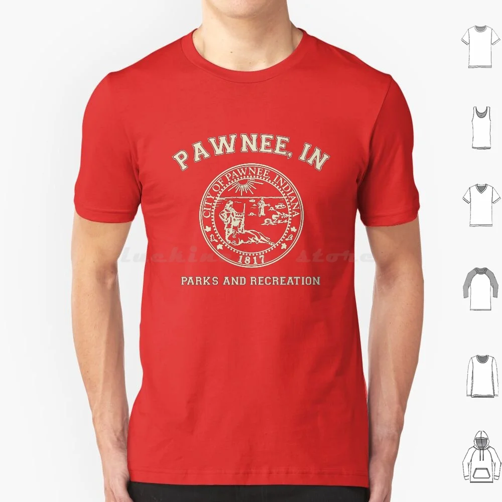 Pawnee Indiana Parks And Recreation T Shirt 6xl Cotton Cool Tee Amy Poehler Knope Leslie Knope Mouse Rat Parksandrec