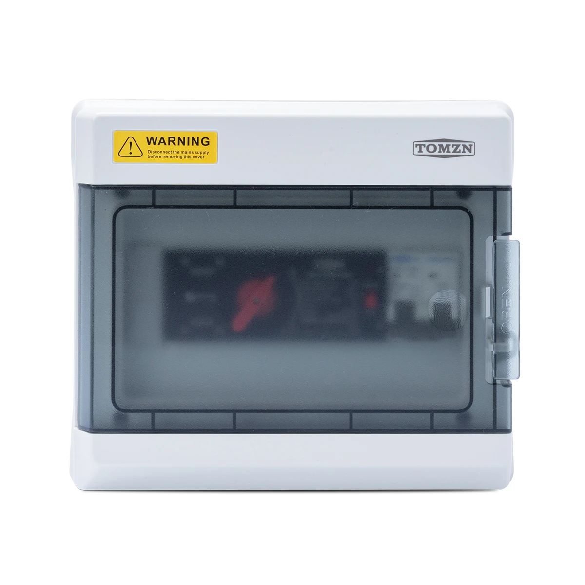 2P 63A TOMZN HT Automatic Transfer Switch Box Built-in MCB Overload Short Circuit Protection Power Enclosure
