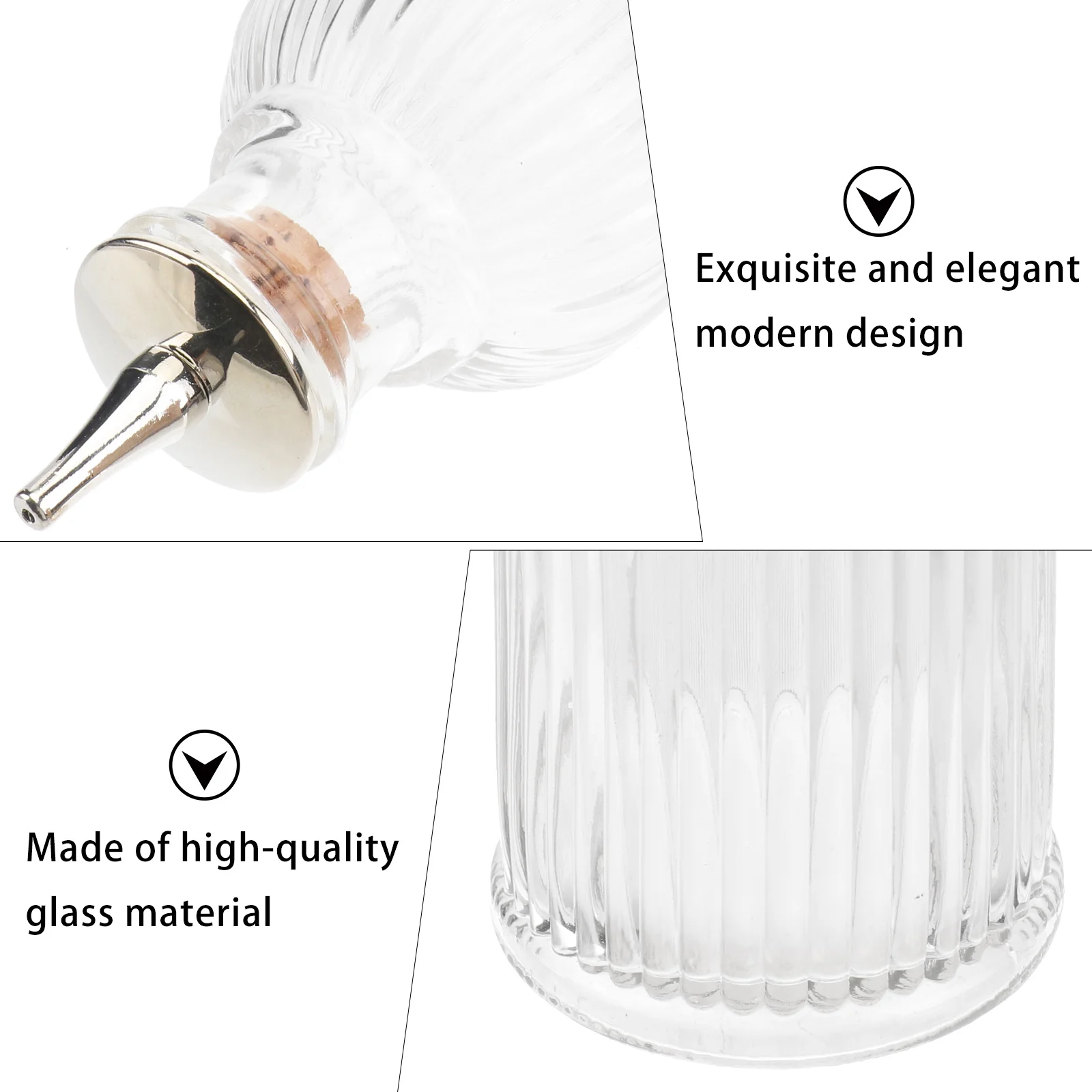 

Glass Absinthe Wine Bottle Mixing Bottle 90ml Whiskey Vodka Liquor Bar Party Home Beverage Dispenser Lid Random Color