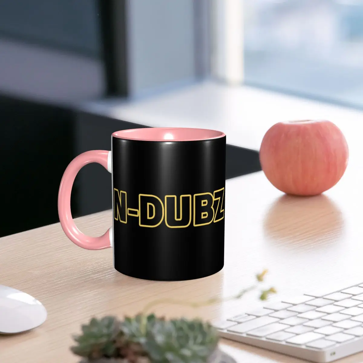 N-Dubz Merch NDubz Logo Mug Funny Ceramic Coffee Cups Tea Mugs Milk Cup Drinkware Gifts for Woman Man