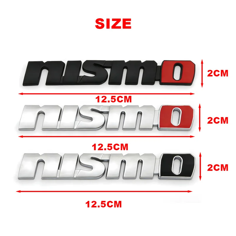 

1 шт. эмблема-наклейка из АБС-пластика для кузова автомобиля, декоративная наклейка на багажник для Nismo, Nissan Tiida, Teana, Skyline, Juke, X-Trail, Almera, Qashqai