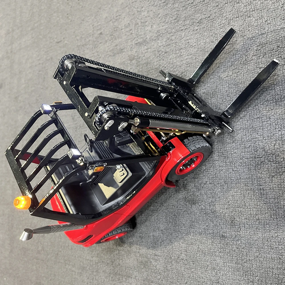Lesu l中古1/14 rc油圧フォークリフトRtrペイントアセンブリ、光