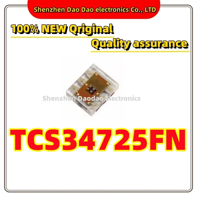 TCS34725FN TCS34725 DFN-6 Optical digital converter color sensor chip IC new original