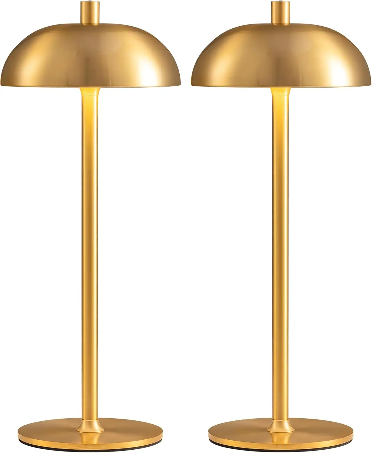 

Портативная светодиодная настольная лампа, набор из 2 шт., аккумуляторная батарея, 3-цветная регулируемая лампа для спальни и наружного использования