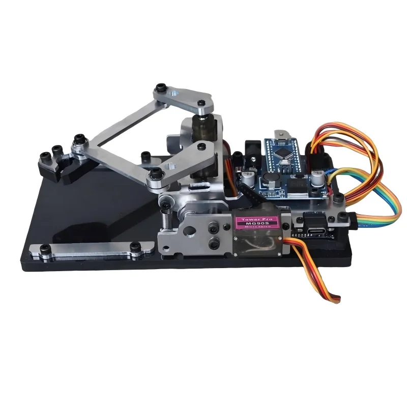MG90 XY Plotter Robot Arm APP Drawing Sketchboard Manipulator Tangan Untuk Arduino Robot Arm DIY Kit Programmable Robot Starter Kit