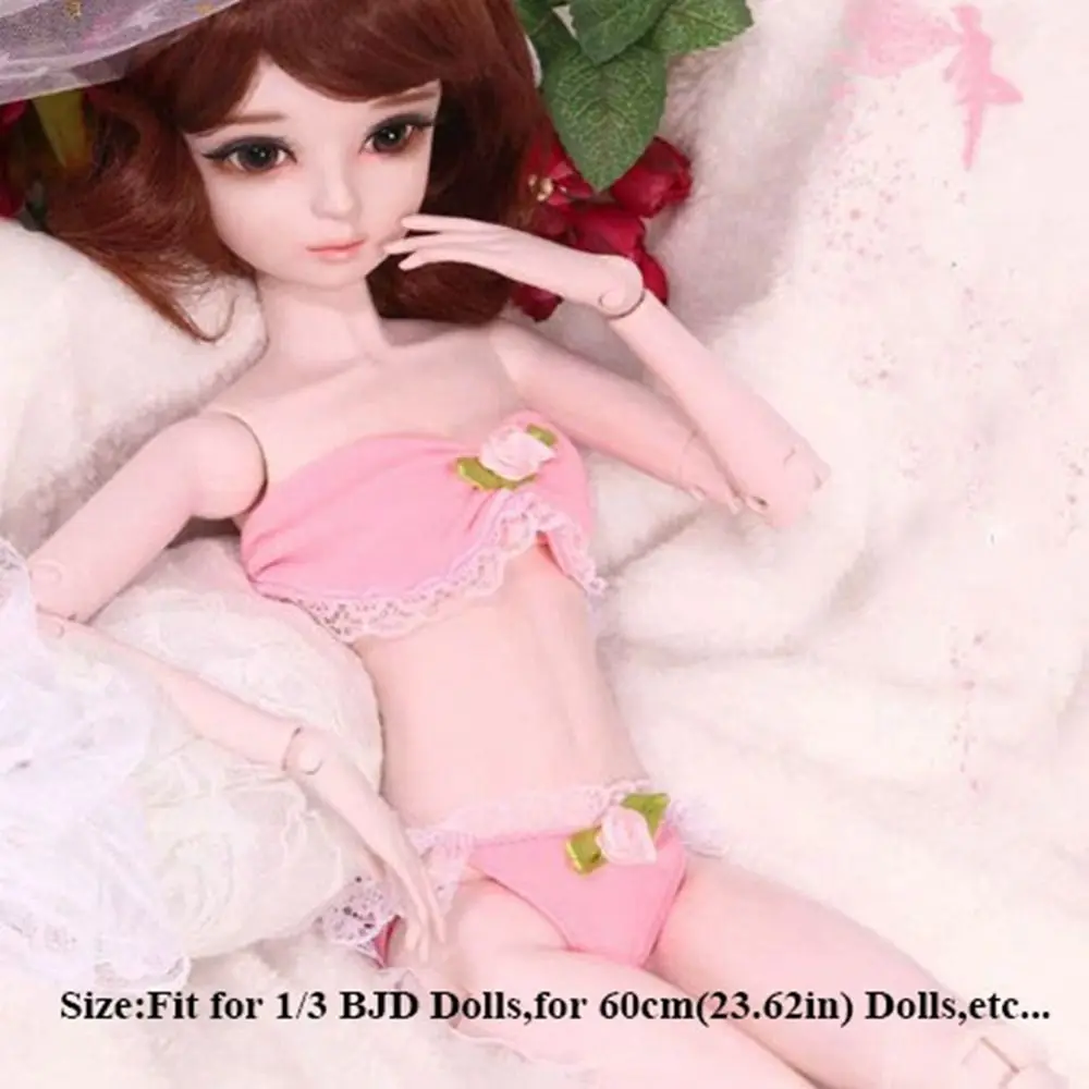 Modne stroje kąpielowe bikini, różne style, odzież codzienna, letnie ubrania plażowe, akcesoria DIY, mini dla lalek BJD 60 cm (1/3).