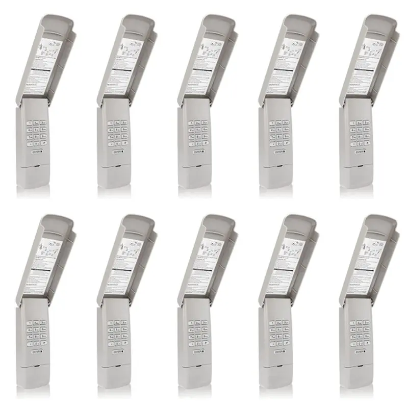 

A73T Keypad Wireless Keyless Entry Garage Door Opener 10PCS 877MAX Garage Door Remote Control