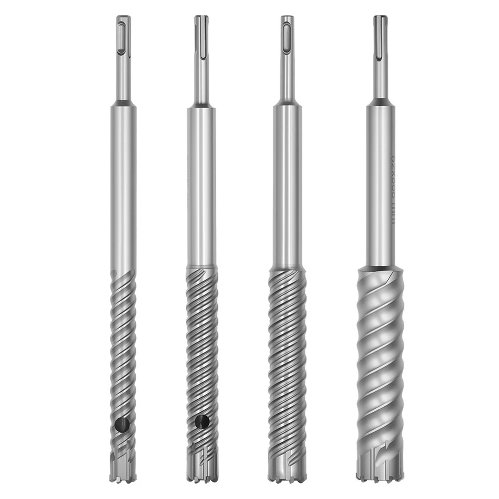 

1 шт., сверхмощная режущая дрель с круглой ручкой, перфоратор, сверло для камня, бетона, кладки, кирпича и плитки, инструмент для сверления