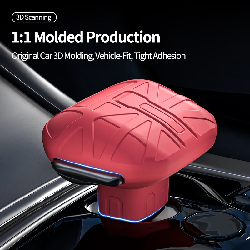 

For BYD Song L Yuan UP Qin L 2025 Car Silicone Gear Shift Knob Cover Anti-Slip Lever Shifter Boot Interior Tuning Accessories