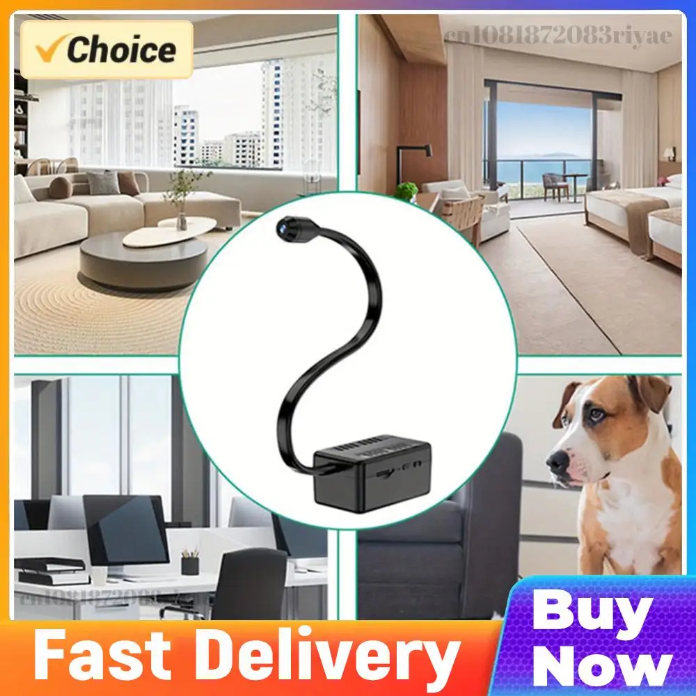 

Мини-камера Wi-Fi с датчиком движения, камера безопасности и видеонаблюдения для дома, помещений, детей, собак и кошек