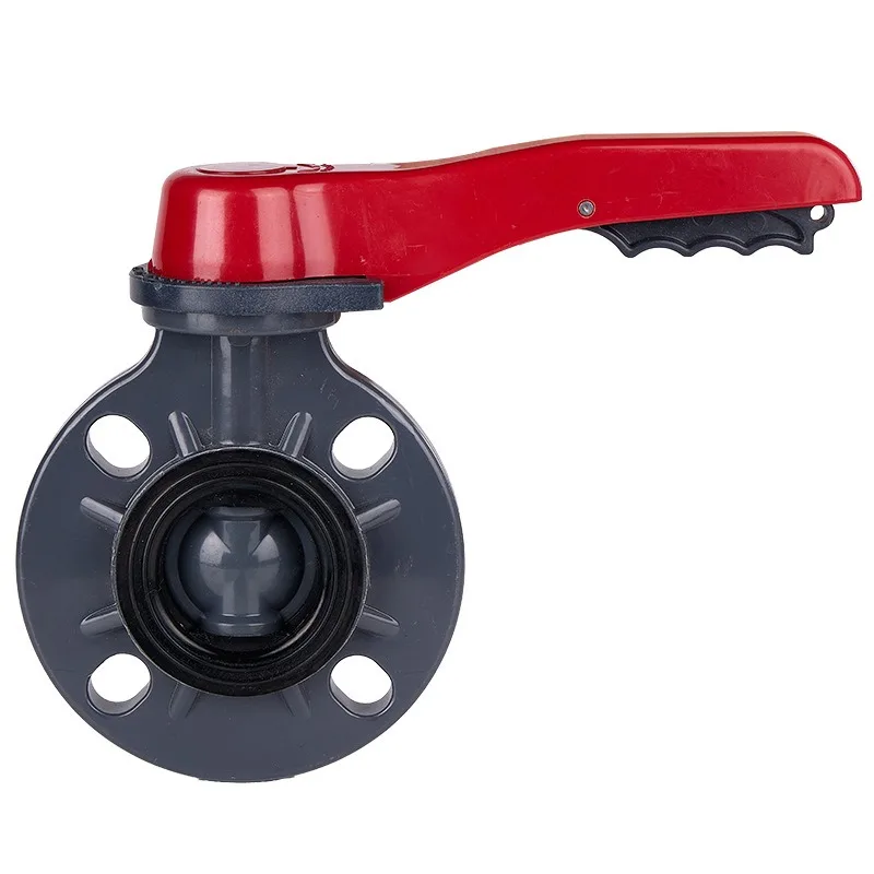 UPVC butterfly valve handle clip butterfly valve PVC pipe gate valve  supply pipe fittings High temperature resistant adhesive