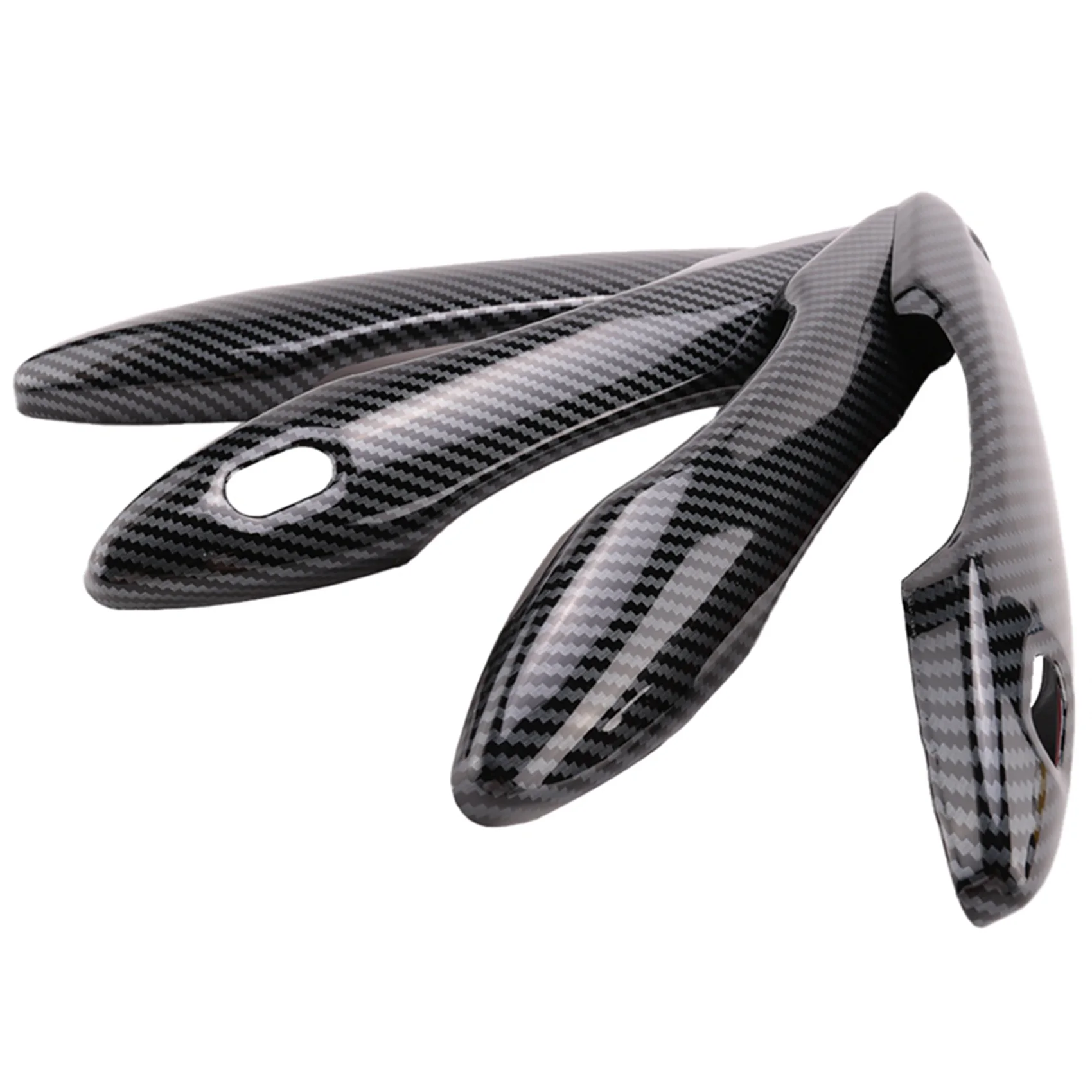 For 2019-2023 Toyota Corolla Hatchback Carbon Fiber Side Smart Exterior Door Handle Cover Trim Protective