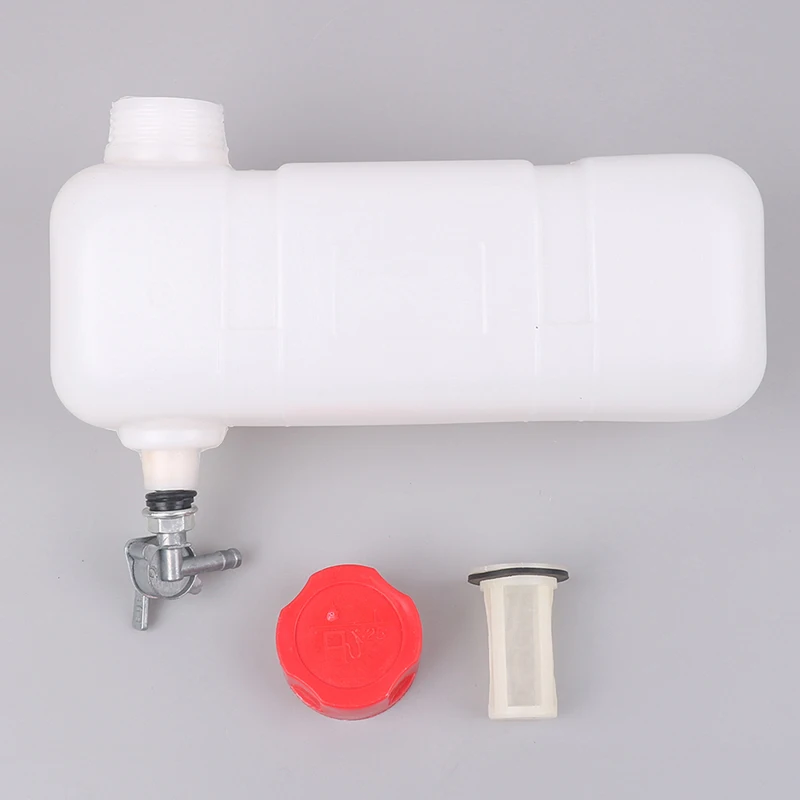 Imagem -02 - Conjunto do Tanque de Combustível w Cock para o Chinês 1e40f 1e43f 445f Stroke Gasolina 142f Válvula Cap Filtro Tap Pump Parts