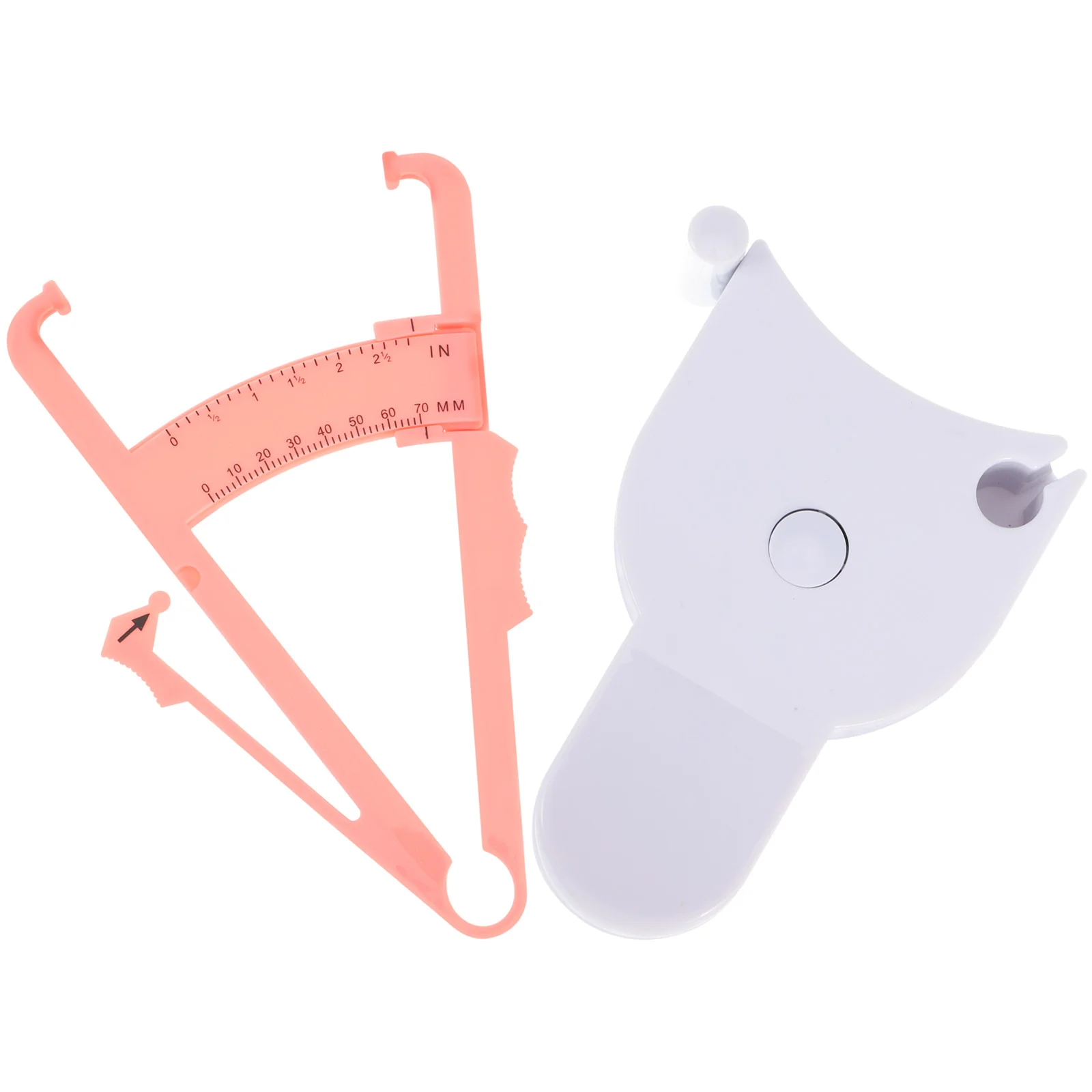 Digital Calipers Fat Waist Ruler Handheld Body Measurement Device Abs Tester Tape