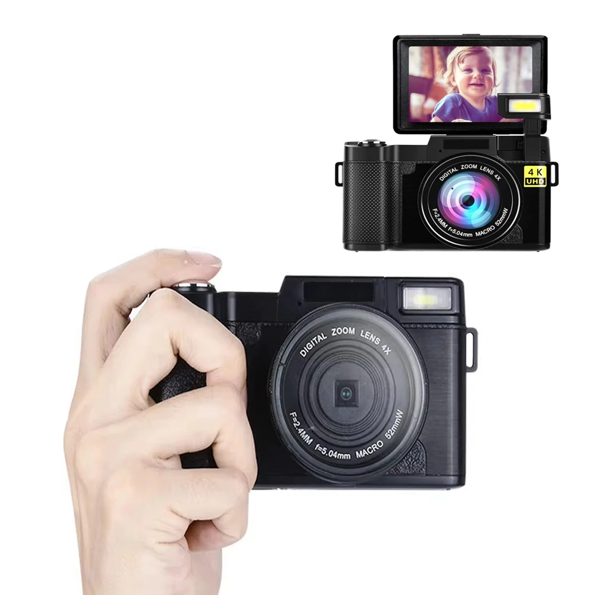 

STLF R2S Full HD 1080P 24MP 2.7K Digital Video 3.0inch Macro Professional with 800mah Battery