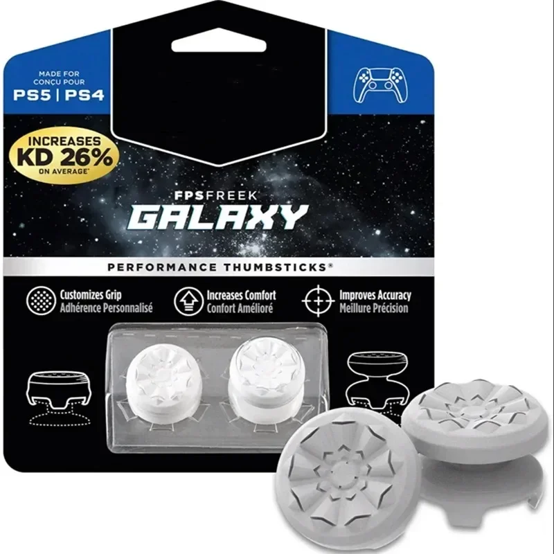 Kontrol-Freek FPS Freek Galaxy for Playstation PS5 High-Rise Analog Stick PS4 Joystick Controller Performance Command Stick Game