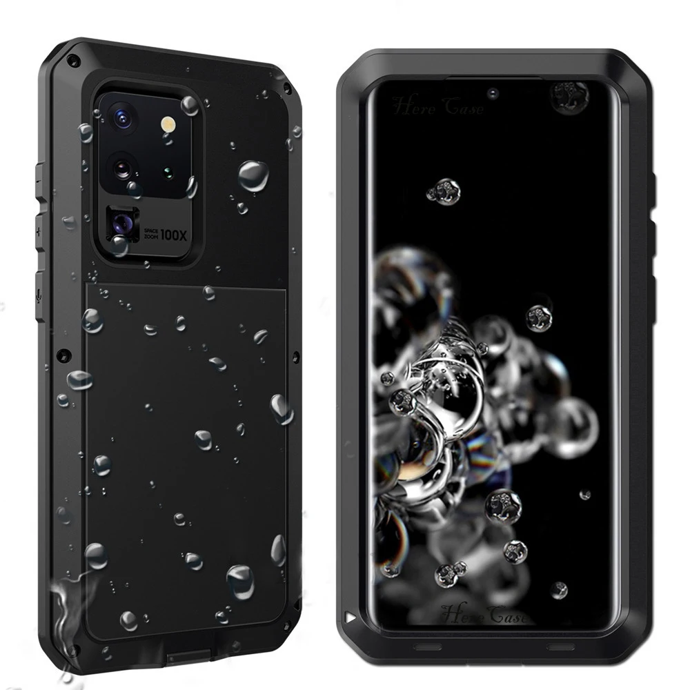 

360 Full Protective Luxury Case For SAMSUNG GALAXY S20 S20+ S20P S20PLUS S20Ultra Shock Drop Proof Heavy Duty Metal case