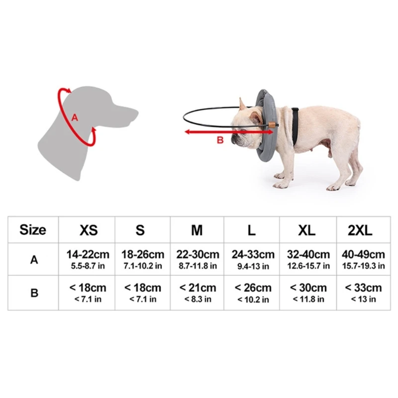 Blind Dog Bumper Guide Blind Dog Harness Guiding Device Blind Dog Supply Pet Safe AntiCollision Guiding