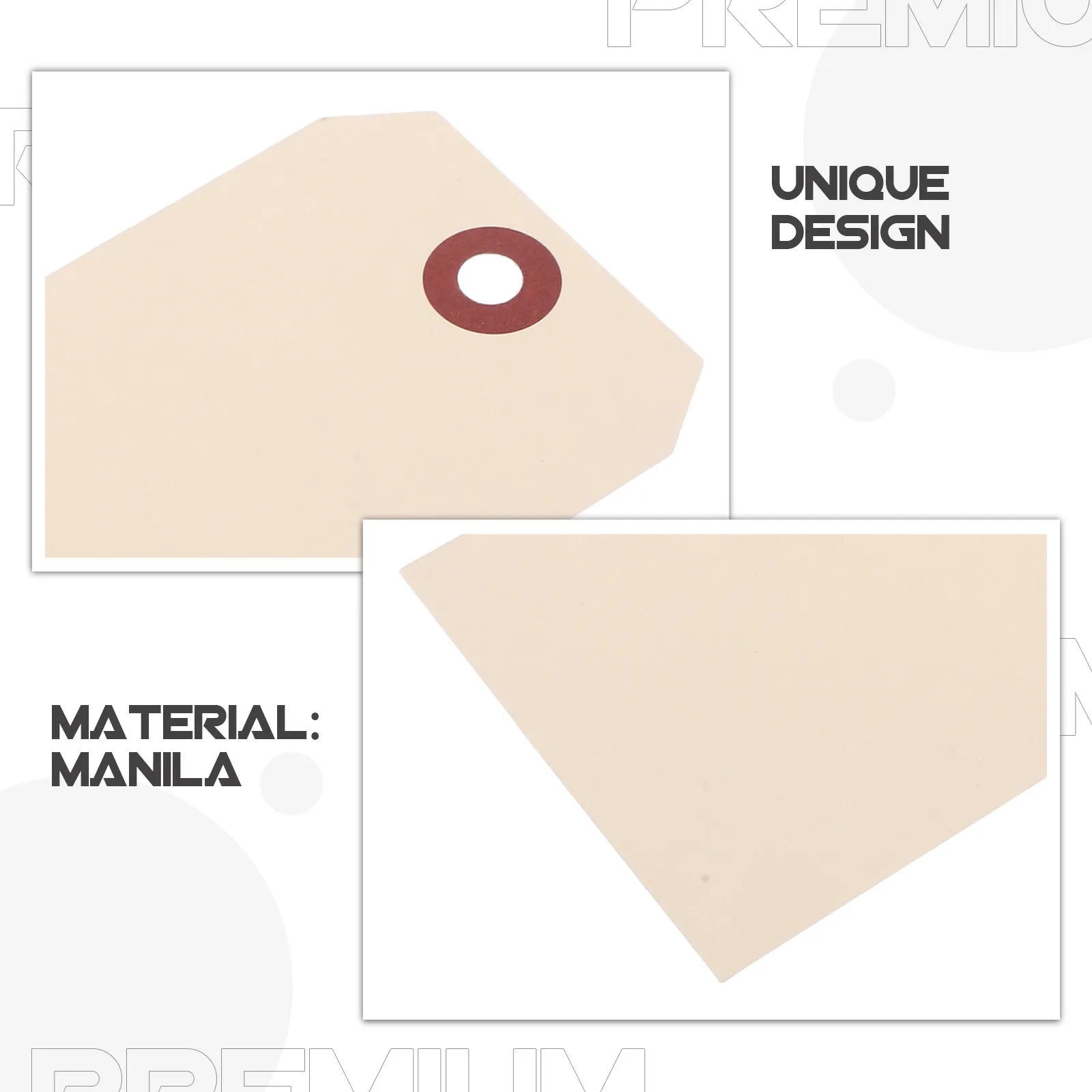 

Best Seller 100Pcs (50 Tags + 50 Iron Wires) 6×12cm Blank Manila Shipping Tags,Reinforced Hole Wire Tags for Logistics,Packaging