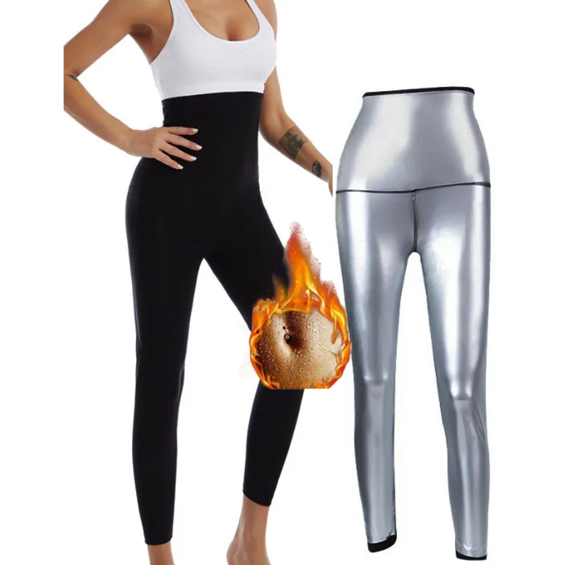 

MrifDila костюм для сауны с высокой талией, брюки, женские спортивные леггинсы для сауны под грудью, тренировочные брюки для талии, спортивный костюм, корректирующее белье, брюки