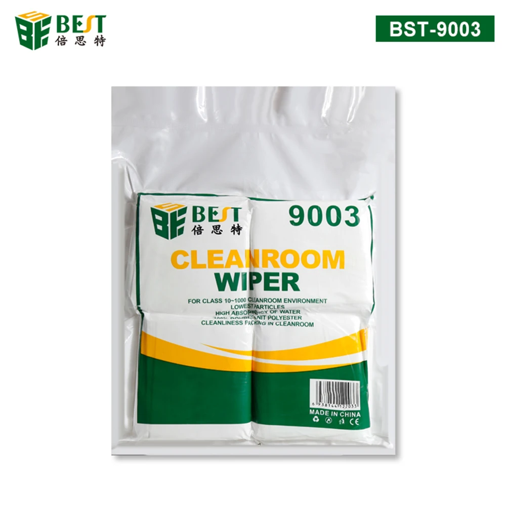 

100/200/300 шт., антистатическая пыль, чистая комната, ноутбук, ЖК-стекло, полиэстер из микрофибры, безворсовая беспыльная стеклоочиститель для экрана мобильного телефона