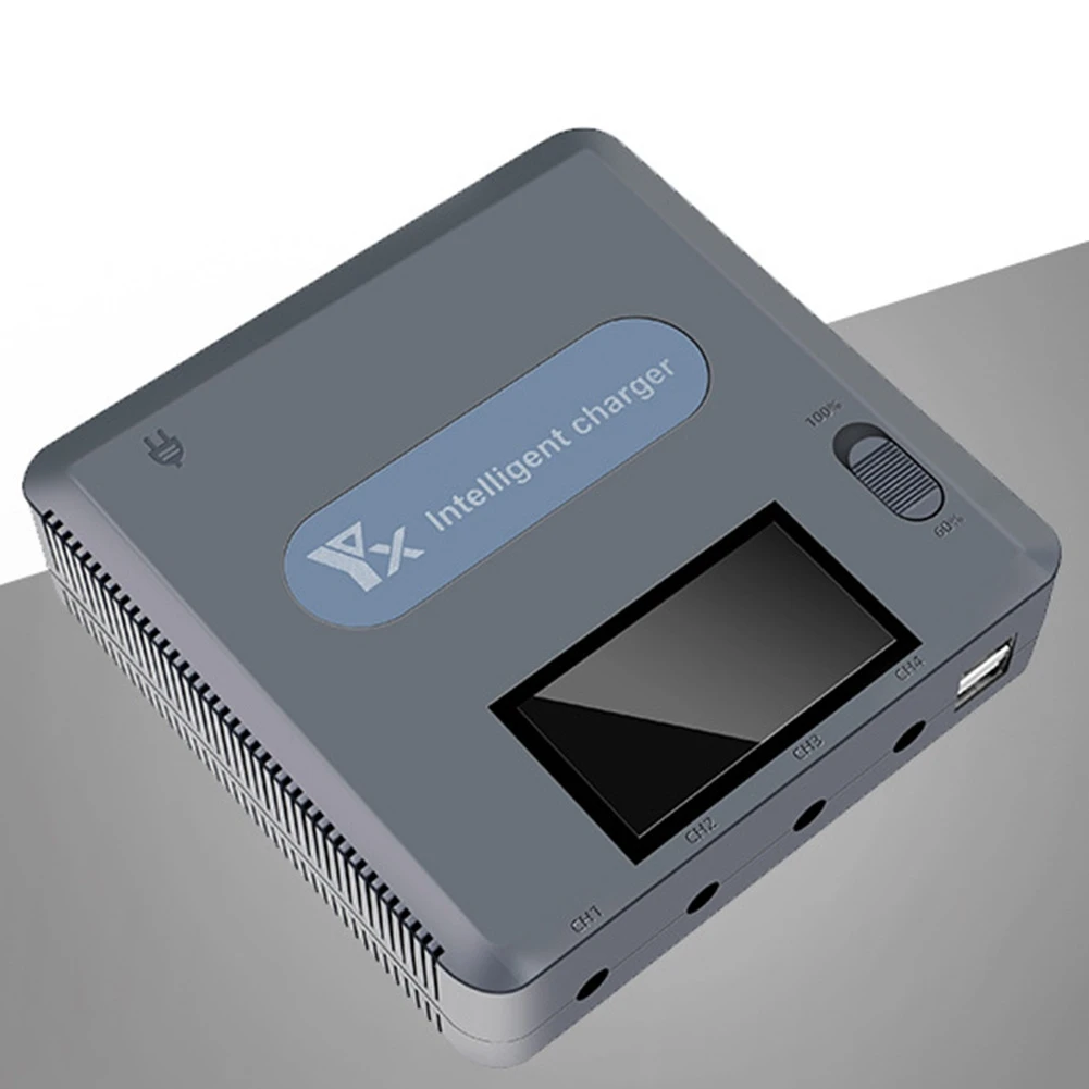 

New 3C-6 in 1 Digital Display Battery Charger for 3 Drone Battery Charging Hub Fast Smart Battery Charger EU Plug