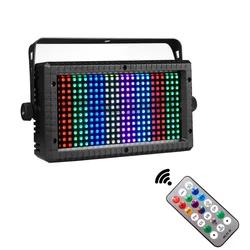 Wireless Controller With 60W Mini LED Strobe RGB 3in1 48 Zone DMX Super Bright Dj Wash Bar Strobe Stage Lighting Effects