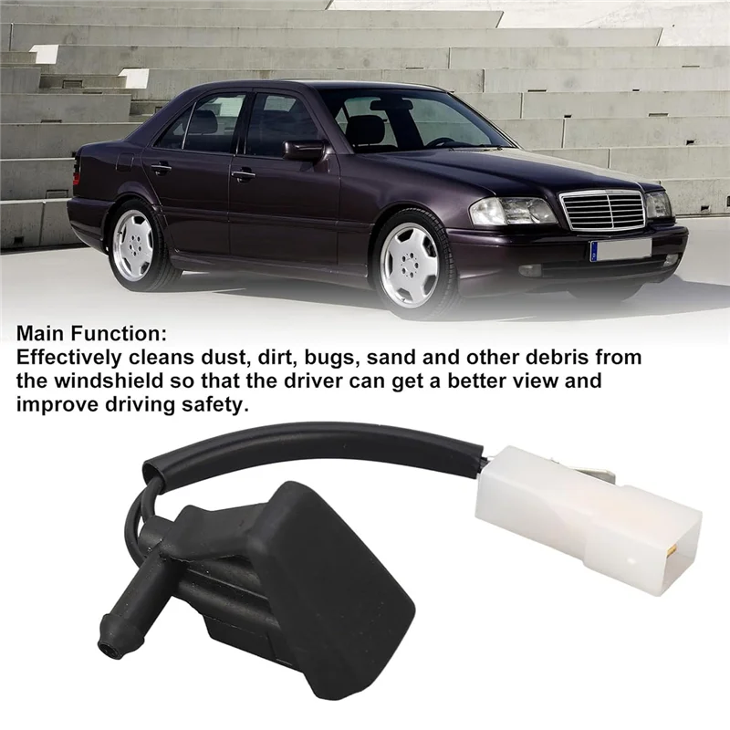 ABIB - فوهة تنظيف فوهة فوهة استبدال 2028601047 لوازم السيارات لمرسيدس بنز #4