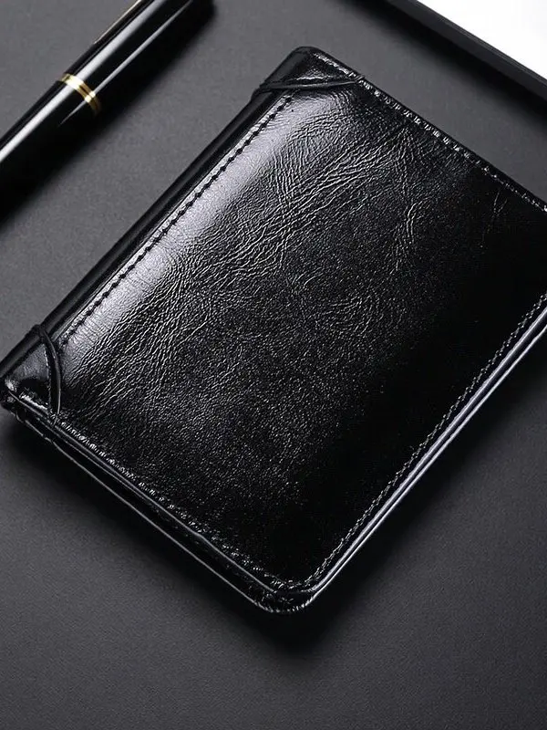 hong-kong-2026-new-men's-short-genuine-leather-wallet-top-layer-cowhide-simple-retro-card-holder-multi-slot-money-clip-trendy