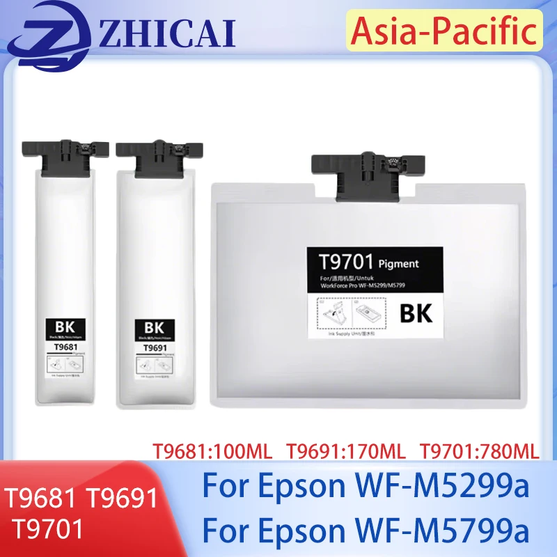

T9681 T691 T9701 Ink bag For Epson WorkForce ﻿ Pro WF-M5299DW M5298DW M5298DW WF-M5799DWF WF-M5799DWF printer