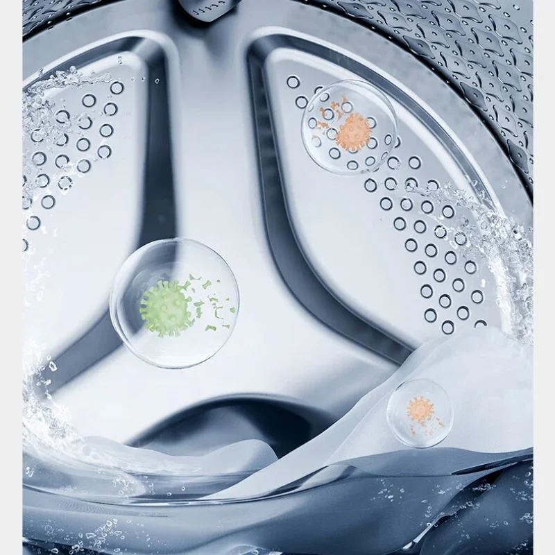 MINIJ-lavadora montada en la pared, lavadora de 2,5 kg, alta temperatura, tipo de carga frontal, automática, 220V