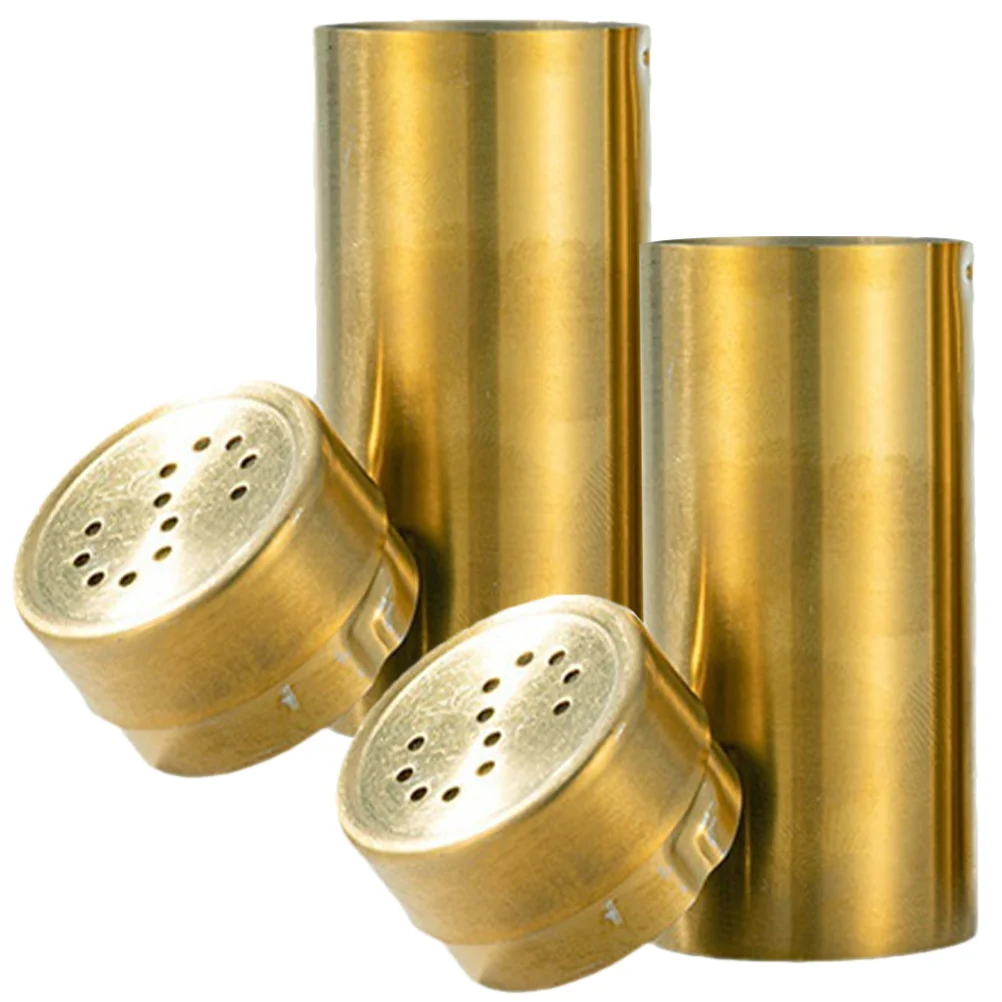 

2Pcs Stainless Steel Salt and Pepper Shaker Practical Kitchen Seasoning Dispenser Multipurpose Spice Bottle Household Condiment