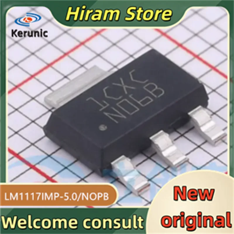 10PCS N06B N03B N13A N03A New and Original LM1117IMP-5.0/NOPB LM1117IMP-ADJ/NOPB LM1117MPX-2.5/NOPB LM1117MPX-ADJ/NOPB