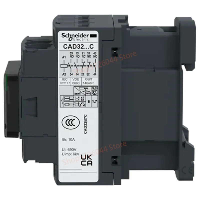 Original NEW export contactor control relay three normally open and two normally closed CAD32B7C CAD32F7C CAD32M7C GV2PM02C