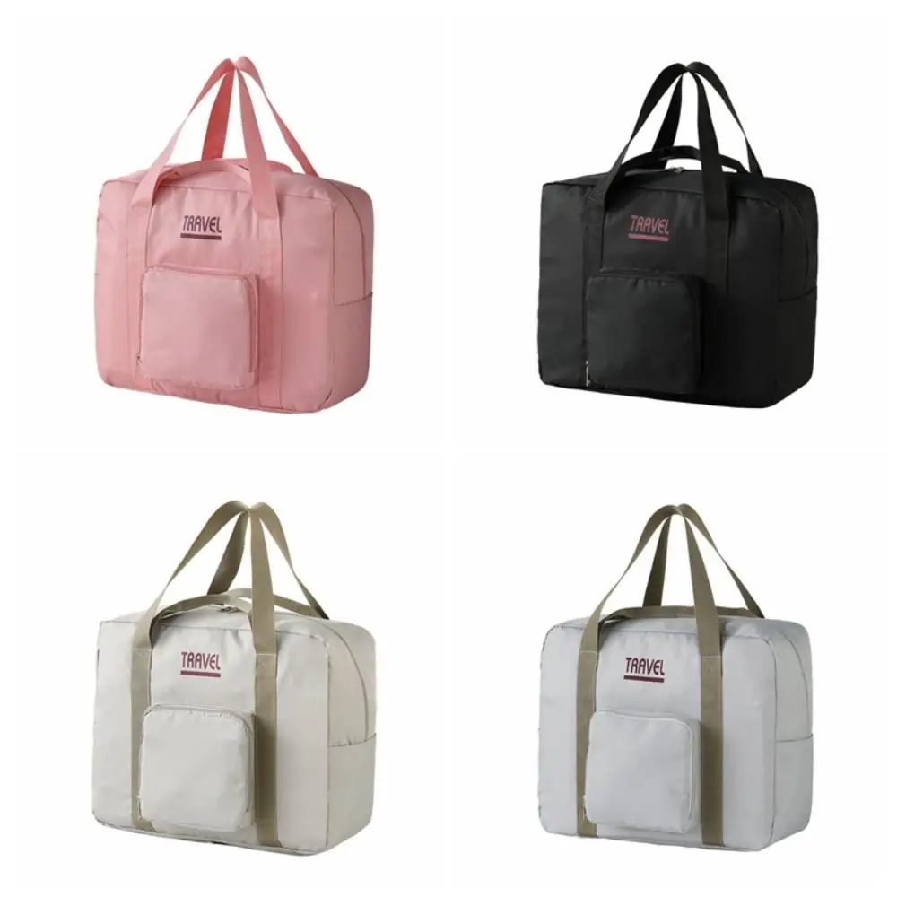 Oxford Cloth Clothing Organizing Bag Portable Large Capacity Travel Duffel Bag Foldable Handbags Travel Luggage Bag Training