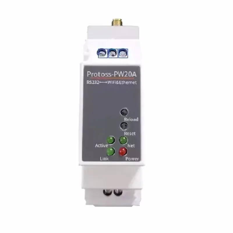 PW20A DC Power Supply V-O Level Flame Retardant S232 to Wireless WiFi/Ethernet Serial Communication Server