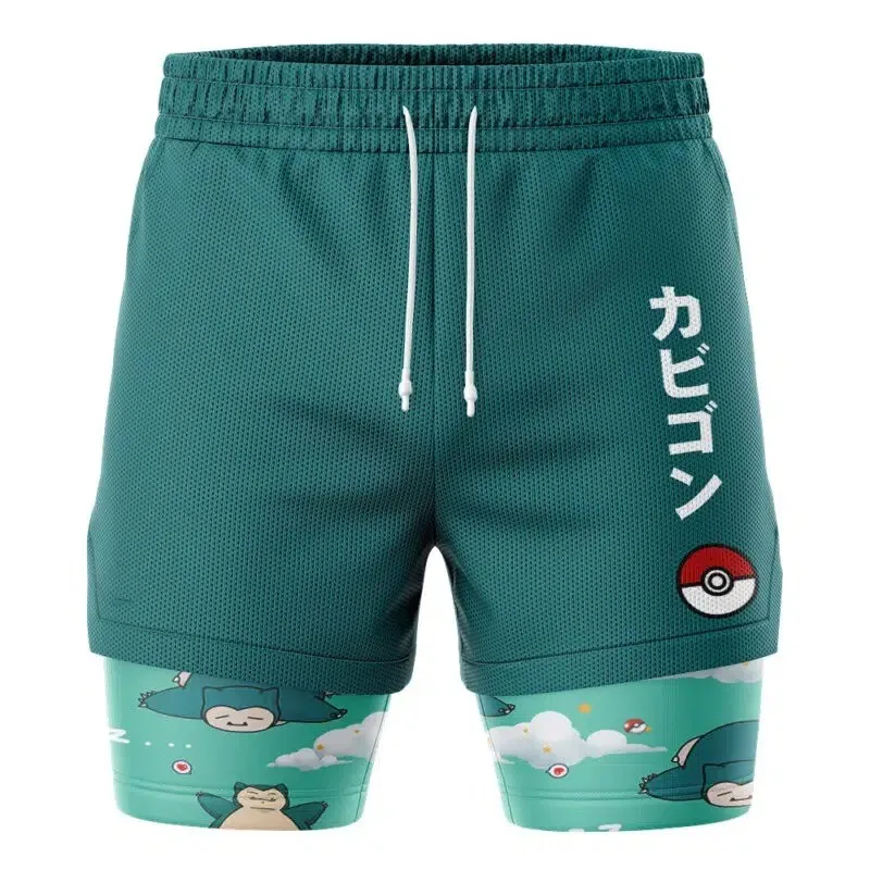 Double-layer Shorts for Men, Summer Casual Beach Pants, Summer Sports Shorts image 3