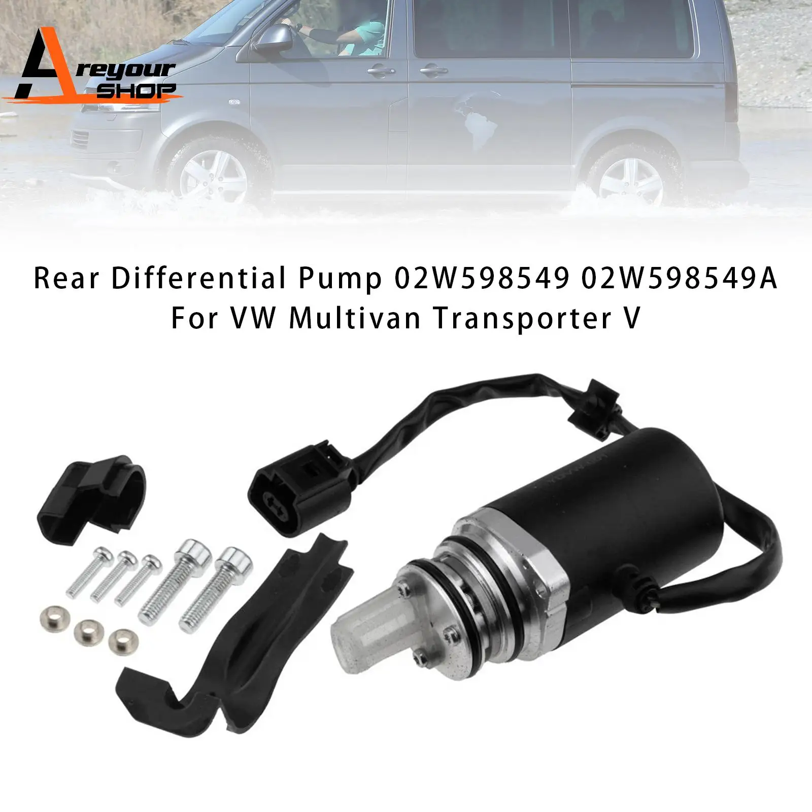 

Rear Differential Pump 02W598549 02W598549A for VW Multivan Transporter V
