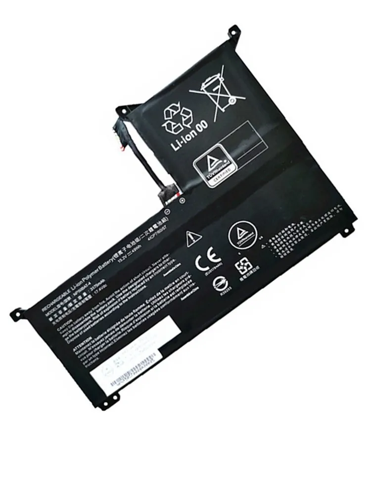 Imagem -04 - Bateria para 4icp7 60 57 Clevo Xmg Foco Jiangxin X15 Notebook 15.2v 49wh 3175mah Novo Np50bat4
