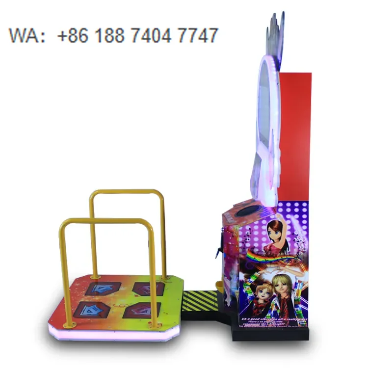 Máquina de Baile Arcade Operada con Monedas, Juego de Baile Arcade, Máquina de Baile Pump It Up, Gran Oferta de Banana Land