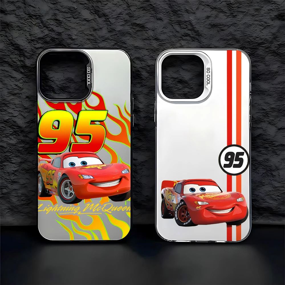 C-car-lightning mcqueen جراب لـ infinix hot 8 9 10 12 20 30 30i plus 5 6 7 8 plus spark 20 10 pro