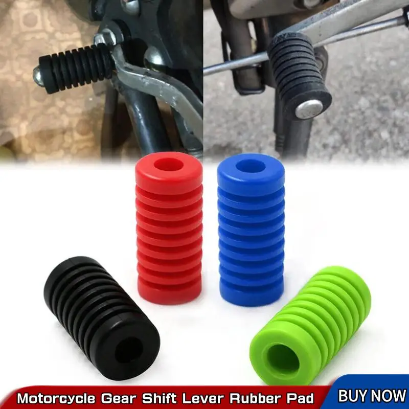 

Rubber Cover Motorcycle Gear Shift Shifter Lever Foot Pad Pedal Universal Pedal Kick Start Foot Pegs Pad Accessories