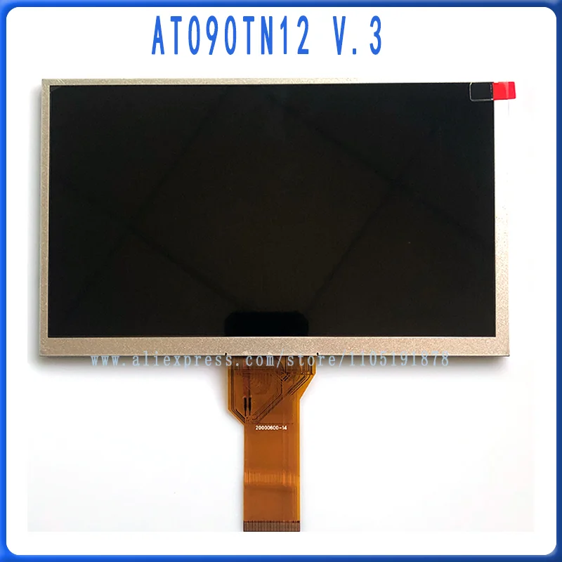 9 Inch 50Pin AT090TN12 V.3 LCD Screen Display Panel AT090TN12 V3 LCD Display Screen