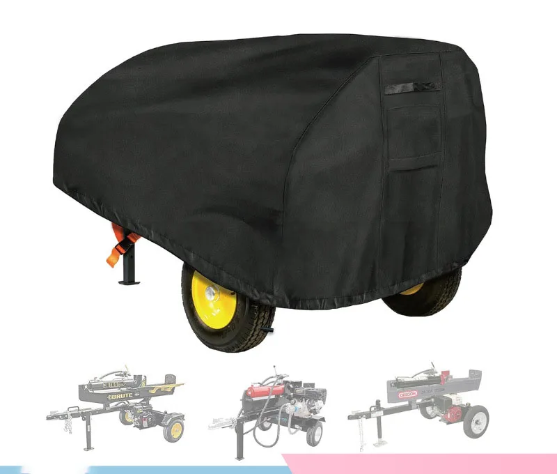 

Кожух для дровокола, усиленный кожух для разделения бревен, уличный кожух для дровокола, черный, из полиэфирной тафты 190T